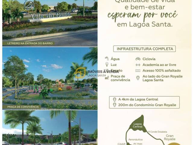 #1623 - Terreno para Venda em Lagoa Santa - MG